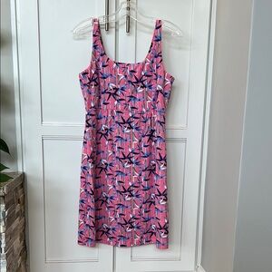 Tommy Bahama Pink and Blue Sleeveless Sundress NWT